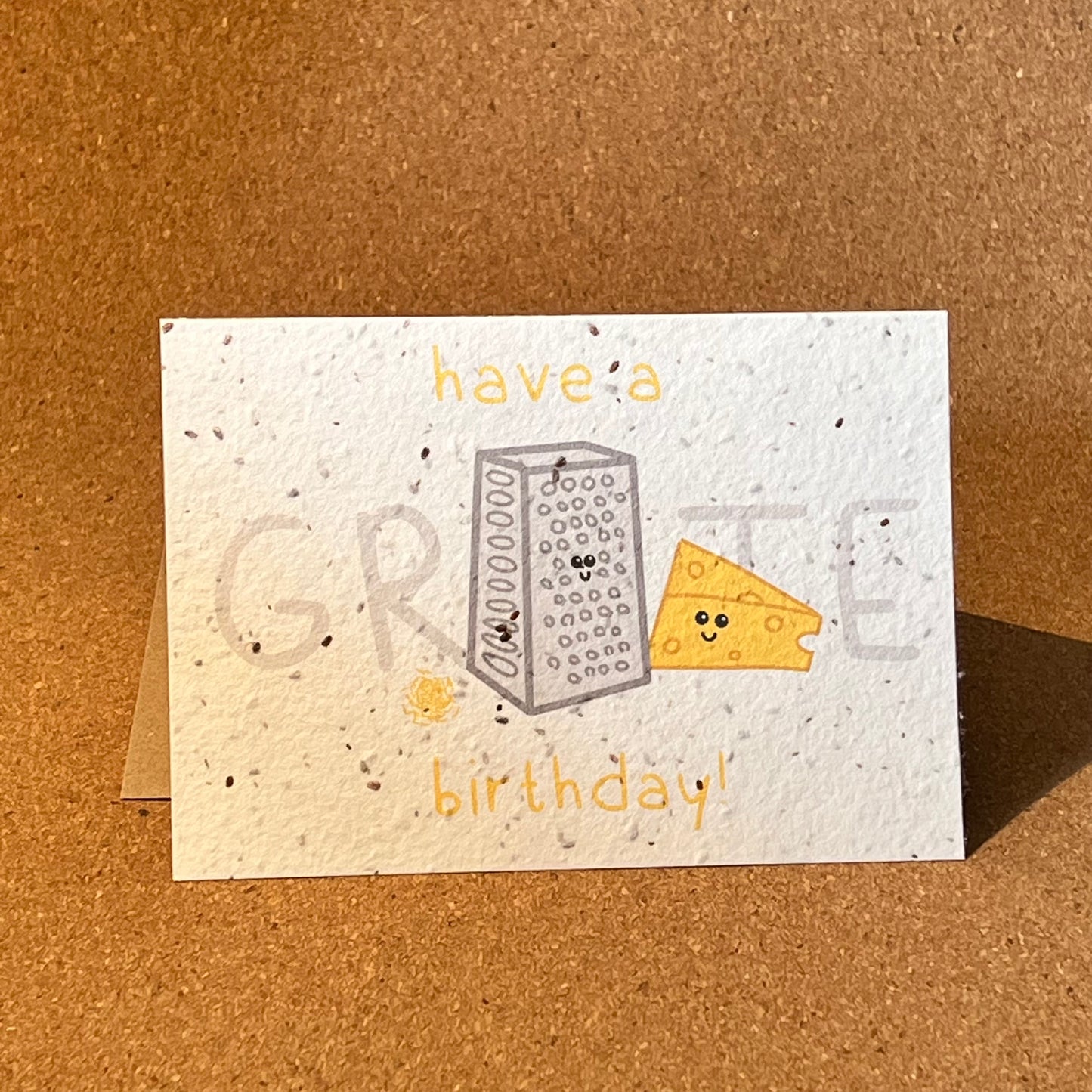Grate Birthday - Postcard