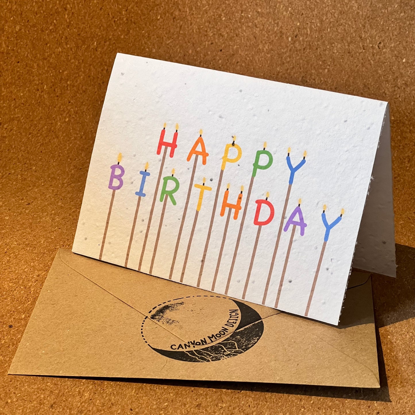 Birthday Candles - Postcard