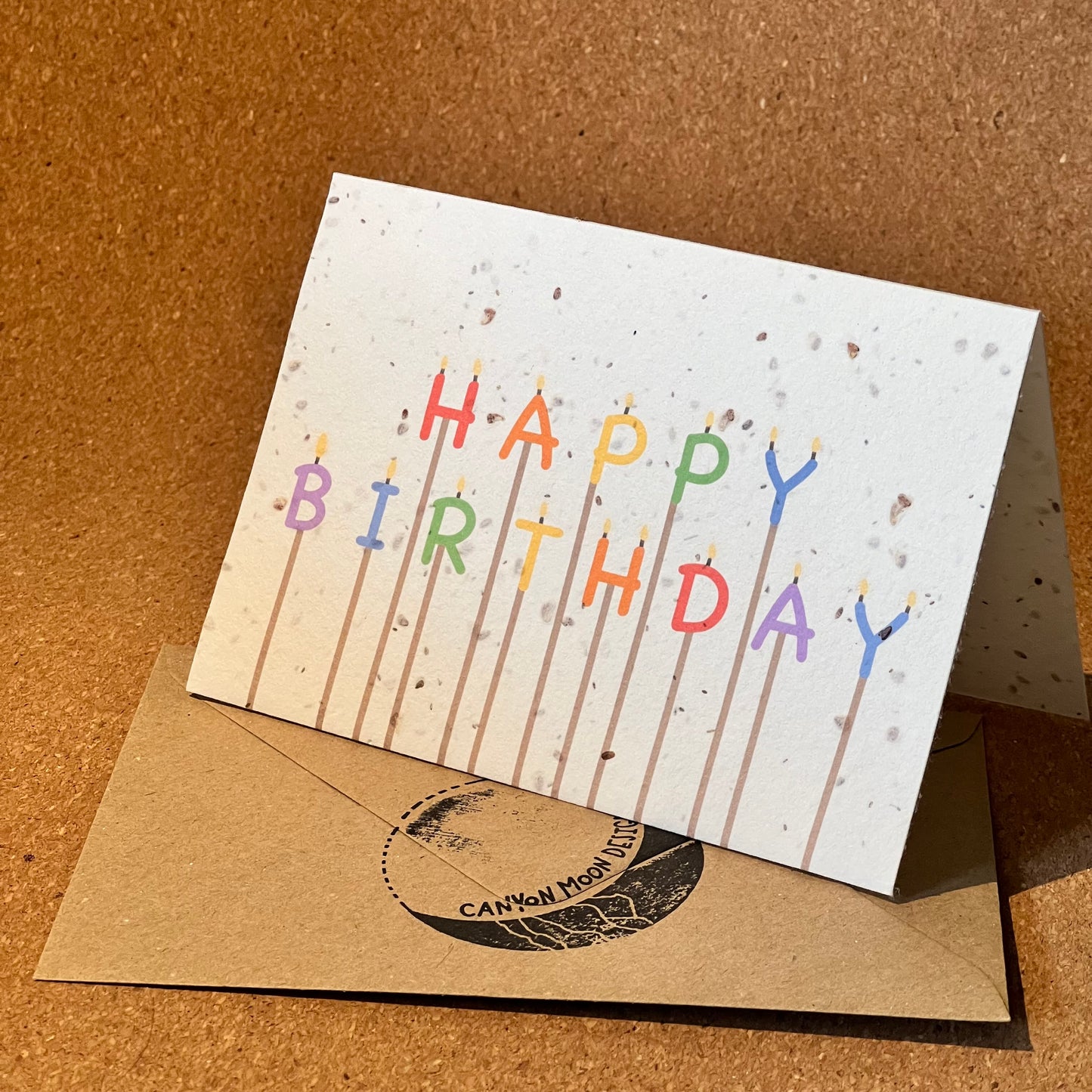 Birthday Candles - Postcard