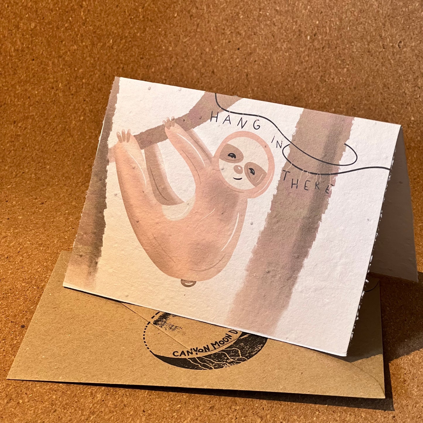 Hang In There - Postcard