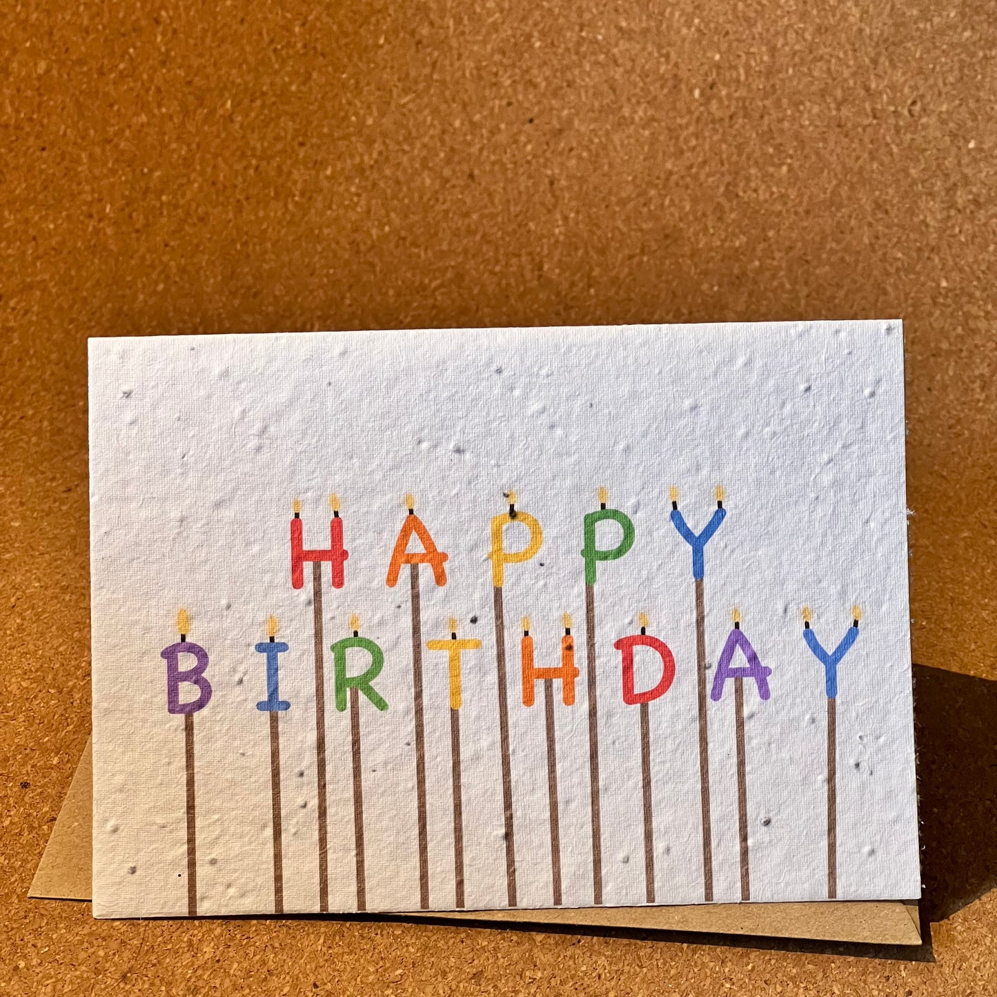 Birthday Candles - Postcard